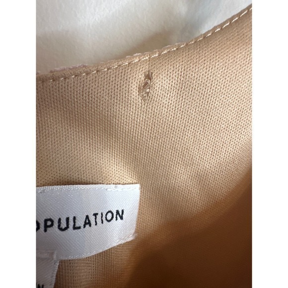 NWT DRESS THE POPULATION‎ Zahra Lace Bodycon Dress Size M - Picture 6 of 9